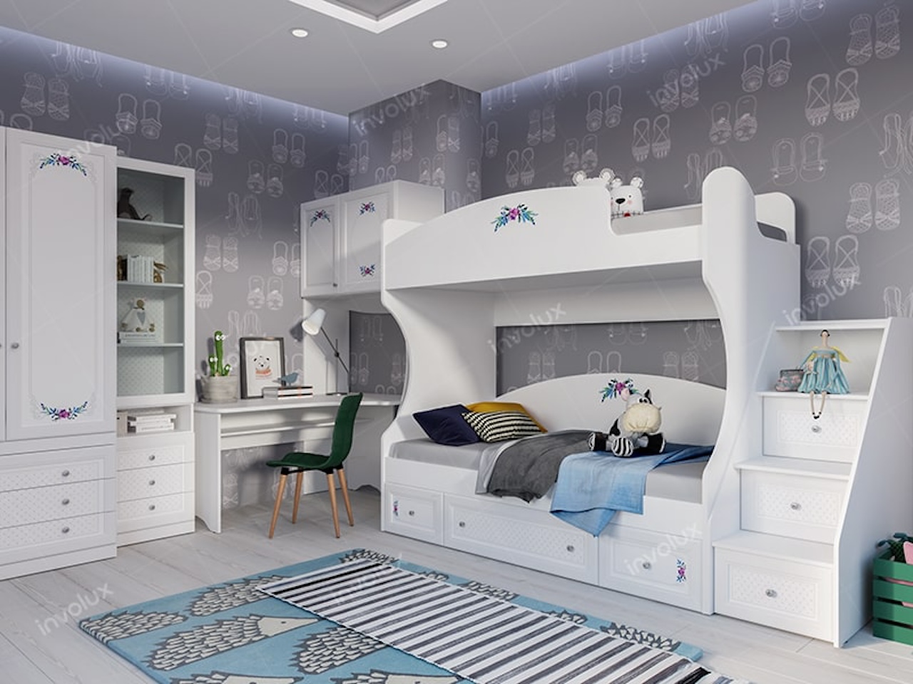Мебель для маленькой детской комнаты