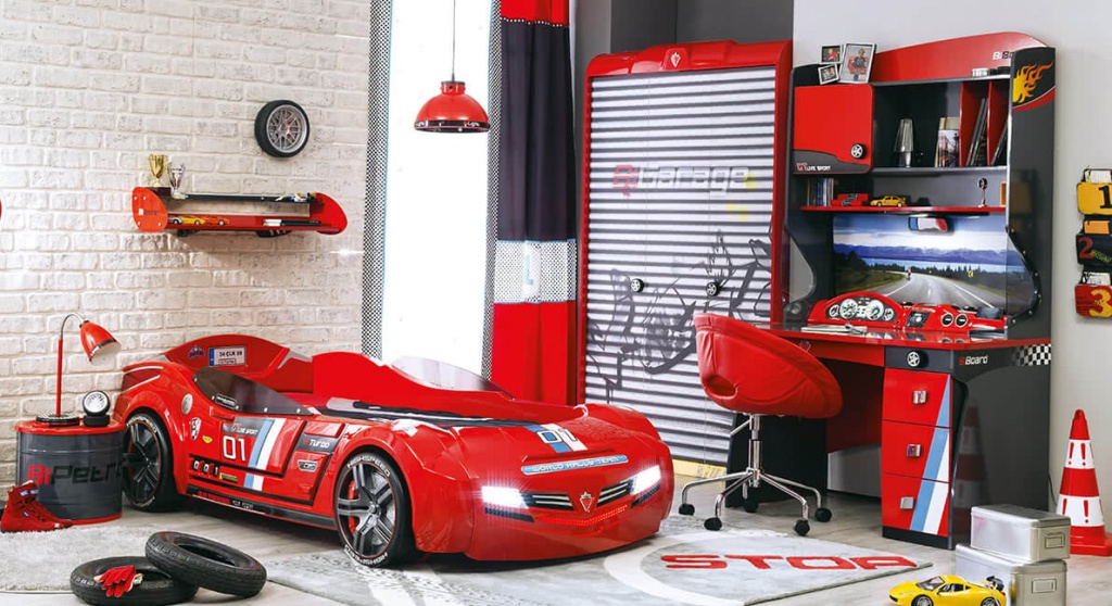 Коллекция мебели для мальчика Cilek Champion Racer